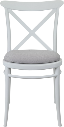 Siesta Cross Back Chair  with Cushion