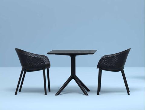Siesta Sky Pro 3 Piece Chat Table Setting
