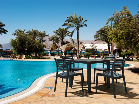 Siesta Ares 5 Piece Outdoor Table Setting
