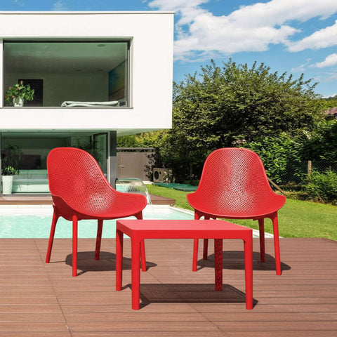 Siesta Sky Lounge 3 Piece Set with Side Table