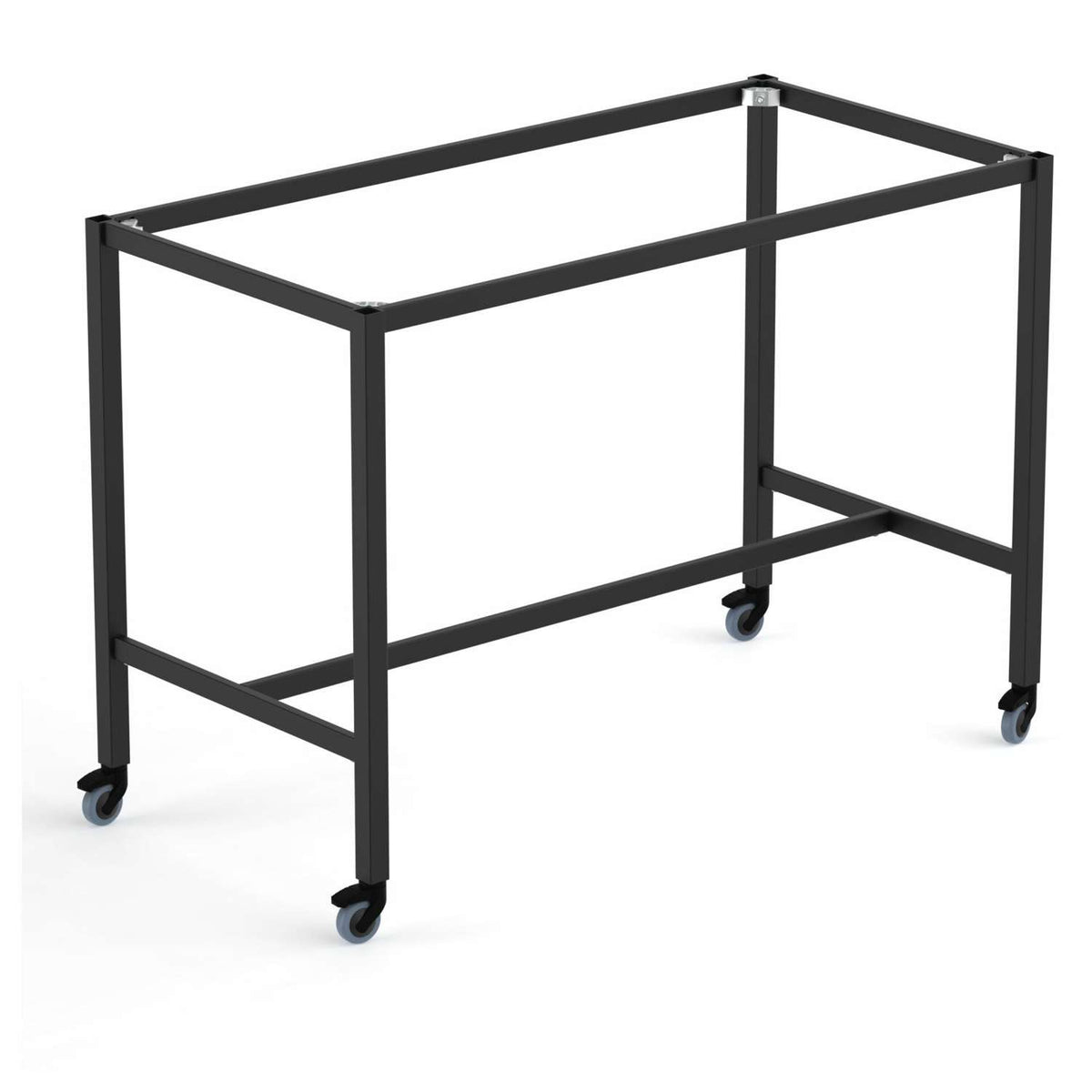 Durafurn Spire Square Leg 950 Bar Height Frame with 100mmH Castors