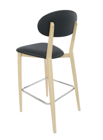 Durafurn Atlanta Barstool - Narrow Upholstered Backrest
