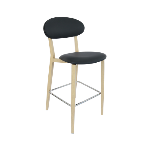 Durafurn Atlanta Barstool - Narrow Upholstered Backrest