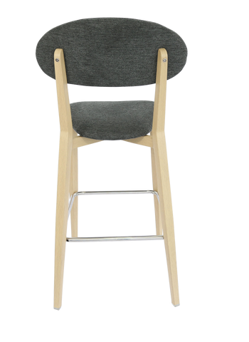Durafurn Atlanta Barstool - Narrow Upholstered Backrest