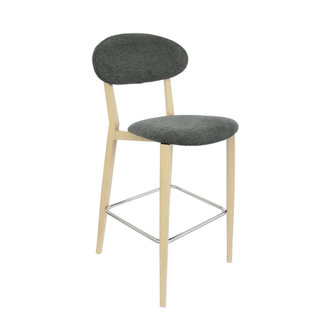 Durafurn Atlanta Barstool - Narrow Upholstered Backrest