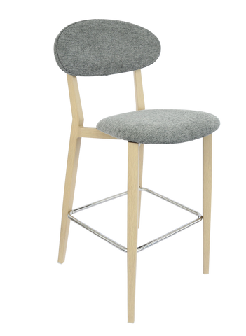 Durafurn Atlanta Barstool - Narrow Upholstered Backrest
