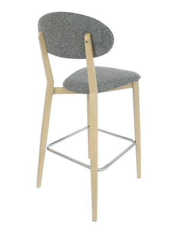 Durafurn Atlanta Barstool - Narrow Upholstered Backrest