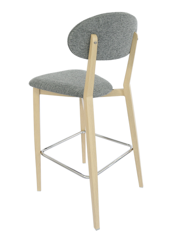 Durafurn Atlanta Barstool - Narrow Upholstered Backrest