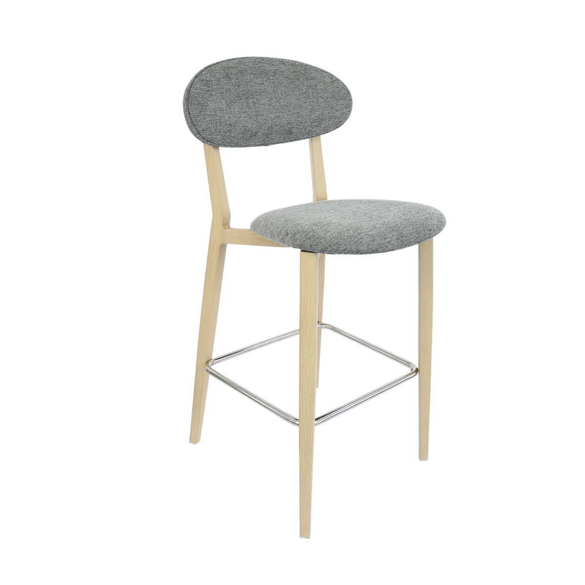 Durafurn Atlanta Barstool - Narrow Upholstered Backrest