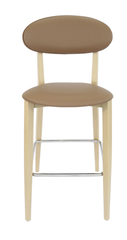Durafurn Atlanta Barstool - Narrow Upholstered Backrest