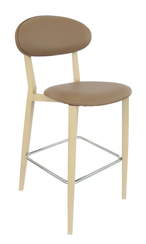 Durafurn Atlanta Barstool - Narrow Upholstered Backrest