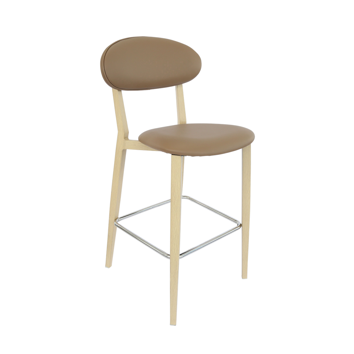 Durafurn Atlanta Barstool - Narrow Upholstered Backrest