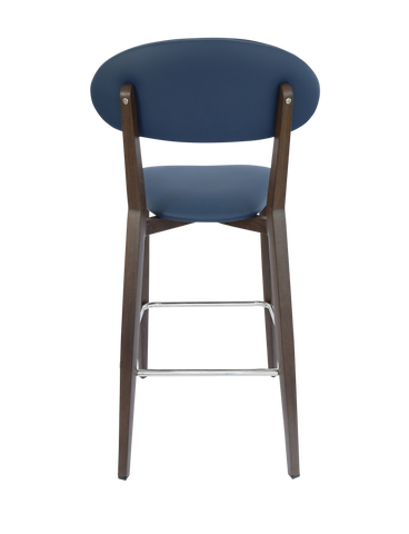 Durafurn Atlanta Barstool - Narrow Upholstered Backrest