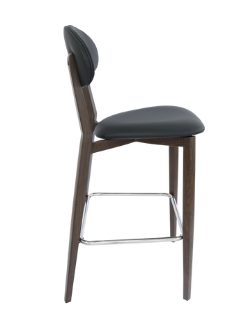 Durafurn Atlanta Barstool - Narrow Upholstered Backrest