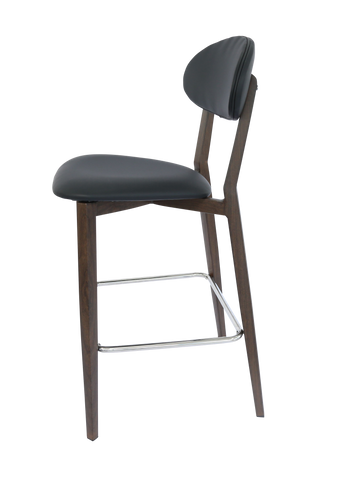 Durafurn Atlanta Barstool - Narrow Upholstered Backrest