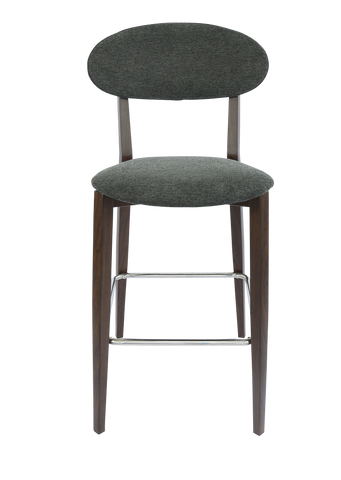 Durafurn Atlanta Barstool - Narrow Upholstered Backrest