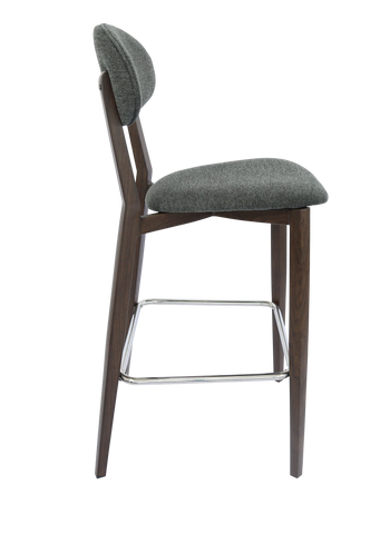 Durafurn Atlanta Barstool - Narrow Upholstered Backrest