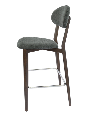Durafurn Atlanta Barstool - Narrow Upholstered Backrest