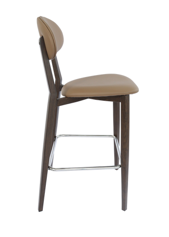 Durafurn Atlanta Barstool - Narrow Upholstered Backrest