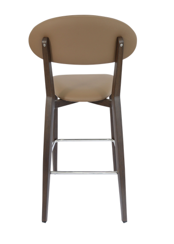 Durafurn Atlanta Barstool - Narrow Upholstered Backrest