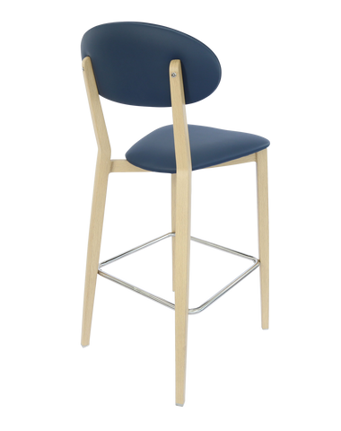 Durafurn Atlanta Barstool - Narrow Upholstered Backrest