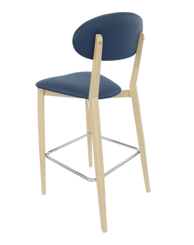 Durafurn Atlanta Barstool - Narrow Upholstered Backrest