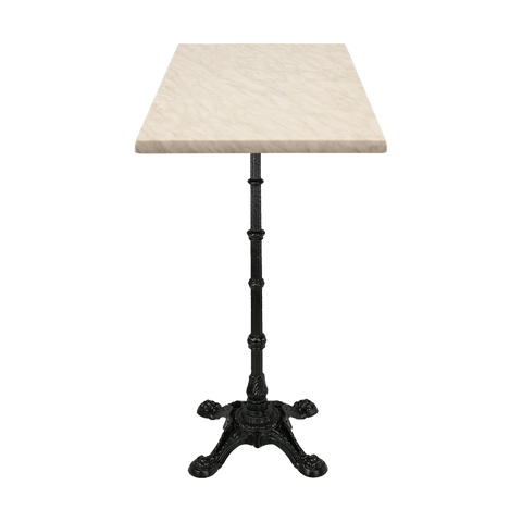 Bistro Bar Table Kit with Werzalit Marble Top