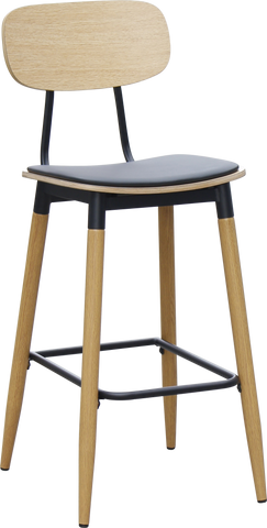 Durafurn Austin Barstool - Vinyl Seat