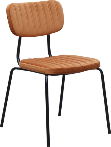 Durafurn Tiramisu Chair - Black Frame / Upholstered