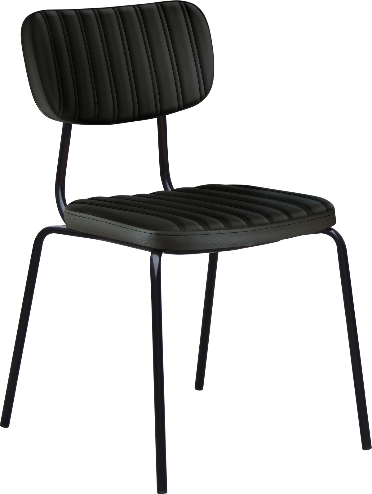 Durafurn Tiramisu Chair - Black Frame / Upholstered
