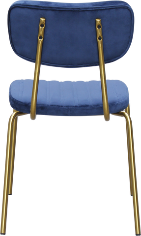 Durafurn Tiramisu Chair - Brass Frame / Upholstered