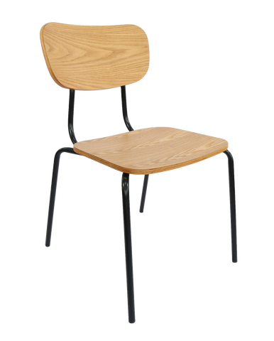 Durafurn Tiramisu Chair - Black Frame / Ply