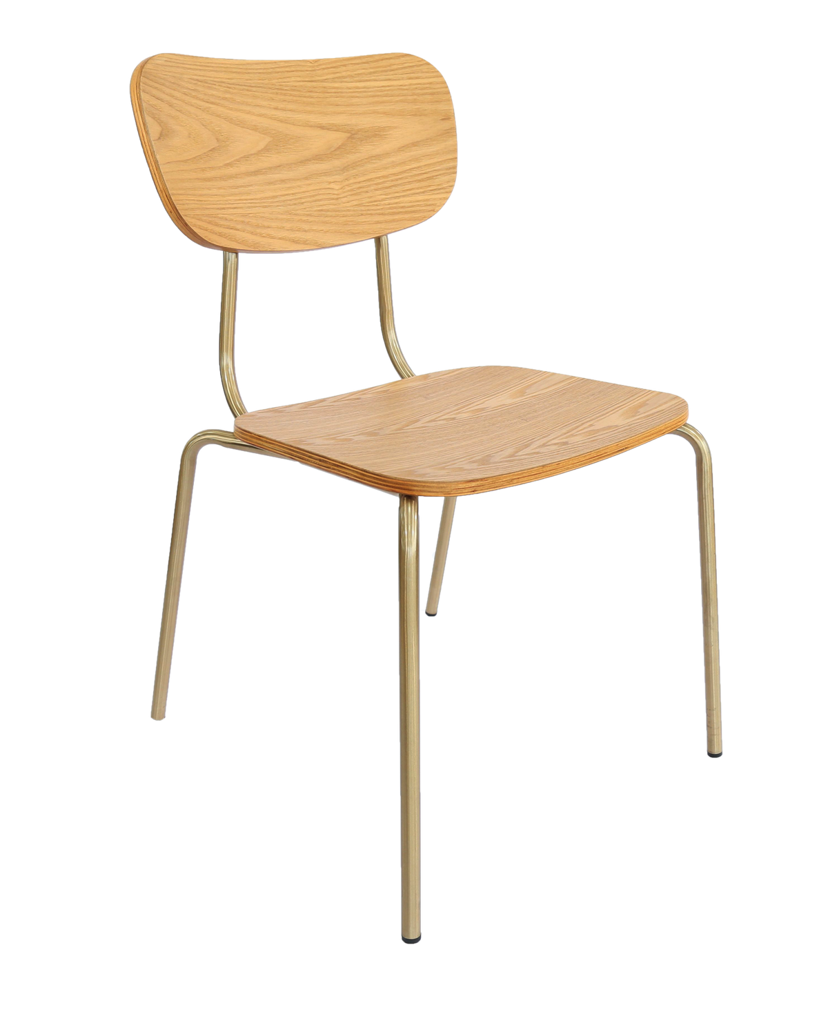 Durafurn Tiramisu Chair - Brass Frame / Ply