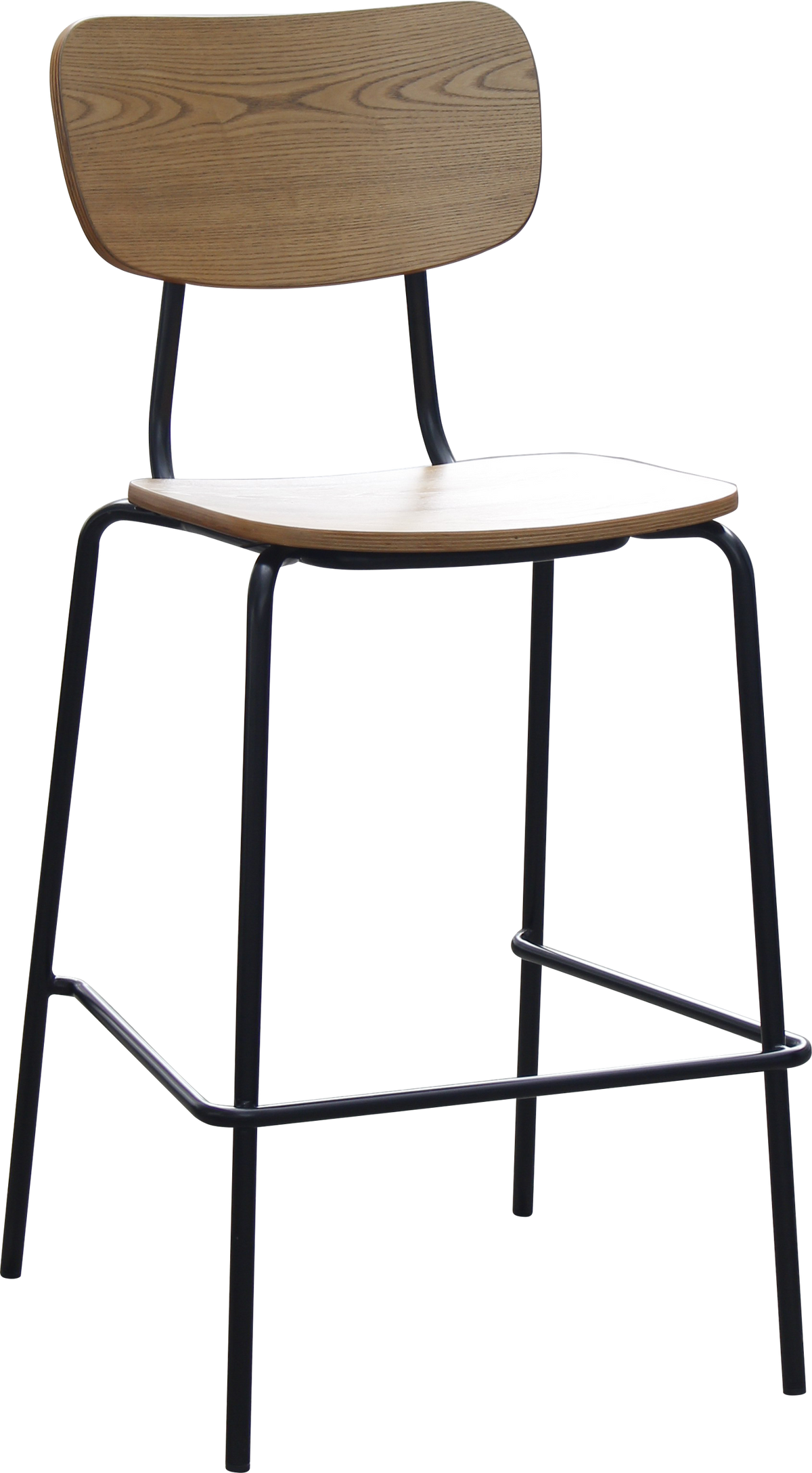 Durafurn Tiramisu Barstool - Black Frame / Ply