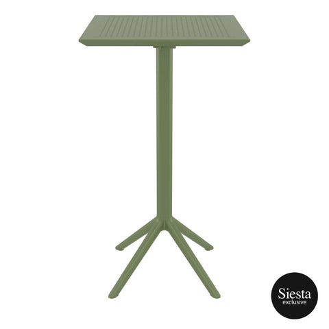 Siesta Sky Folding Bar Table 60