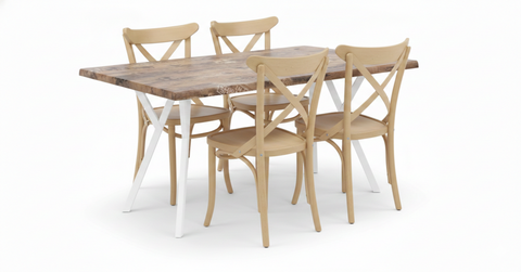 The Rustic Bistro Table Setting