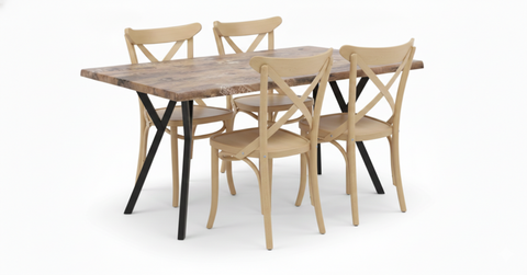 The Rustic Bistro Table Setting