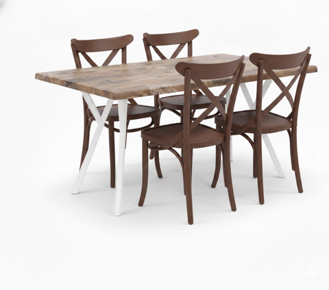 The Rustic Bistro Table Setting