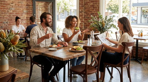 The Rustic Bistro Table Setting
