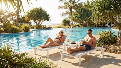 The Azure Poolside Duo