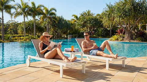 The Azure Poolside Duo