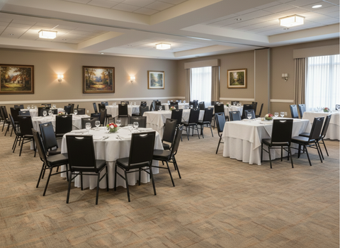 Square Back Function Chair