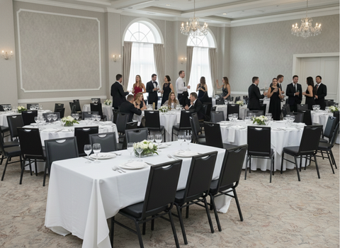 Square Back Function Chair